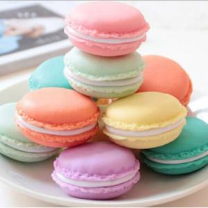 boite pillule ronde en forme de macaron