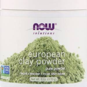 poudre d'argile européenne