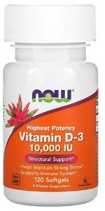 Now Foods Vitamin D-3