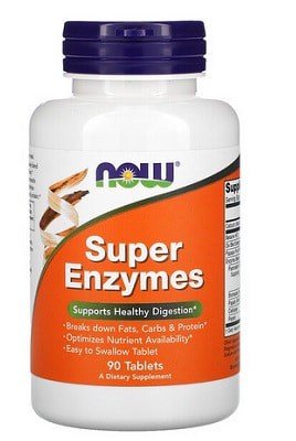 Super Enzymes de Now Food