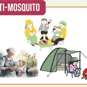 Multi-Baume Anti-Moustiques et Protection Solaire