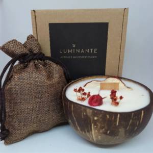 La Coco Coffret Bougie Pomme d'amour