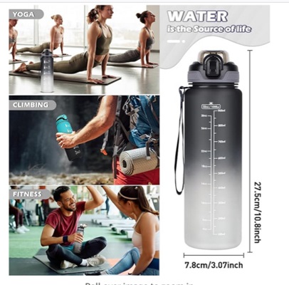 Pack de 3 Gourdes en Tritan